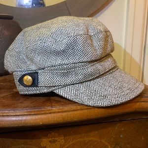 Cute lil train conductor hat